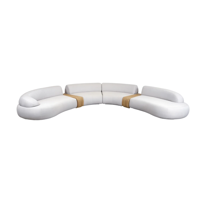 Mellow 6 személyes kerti szövet kanapé