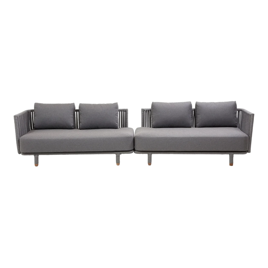 Moments 4 személyes szövet kerti kanapé