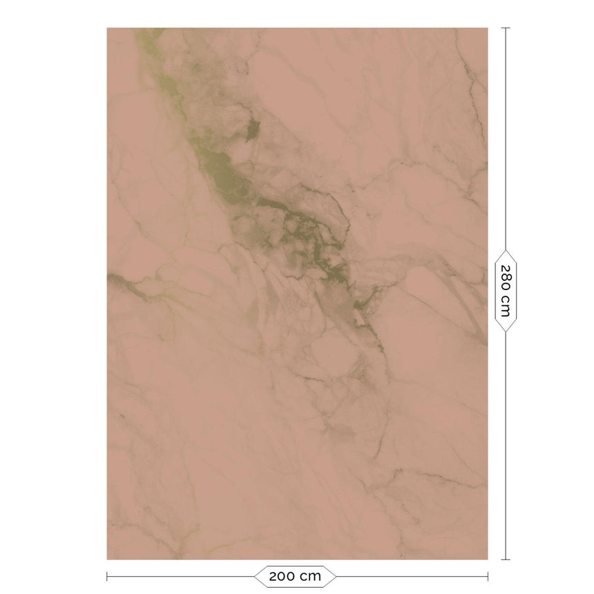 Gold metallic Marble nude 4 panelos tapéta-0