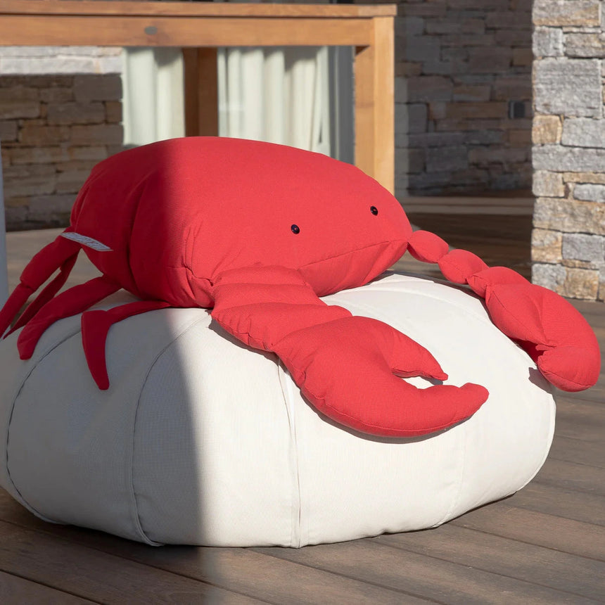 Rák alakú szövet kerti párna