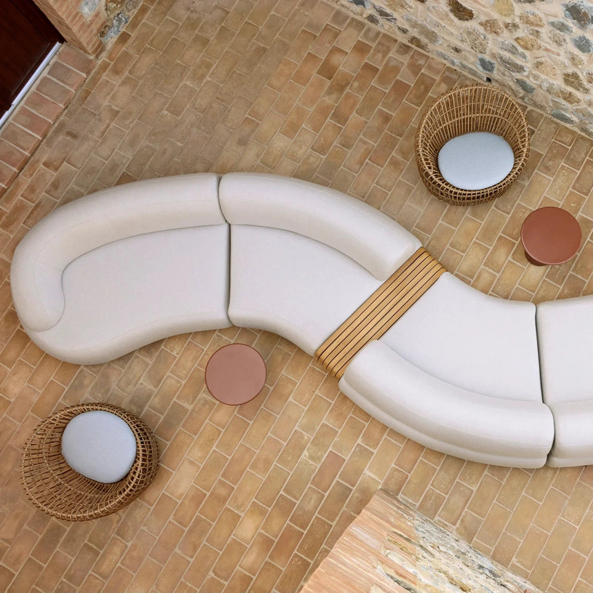 Mellow fa kerti dohányzóasztal