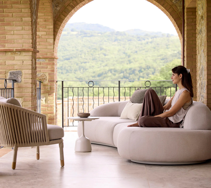 Mellow 5 személyes kerti szövet kanapé