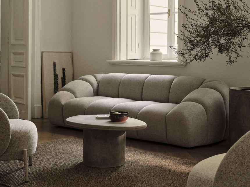 Diana 2-seater velvet sofa