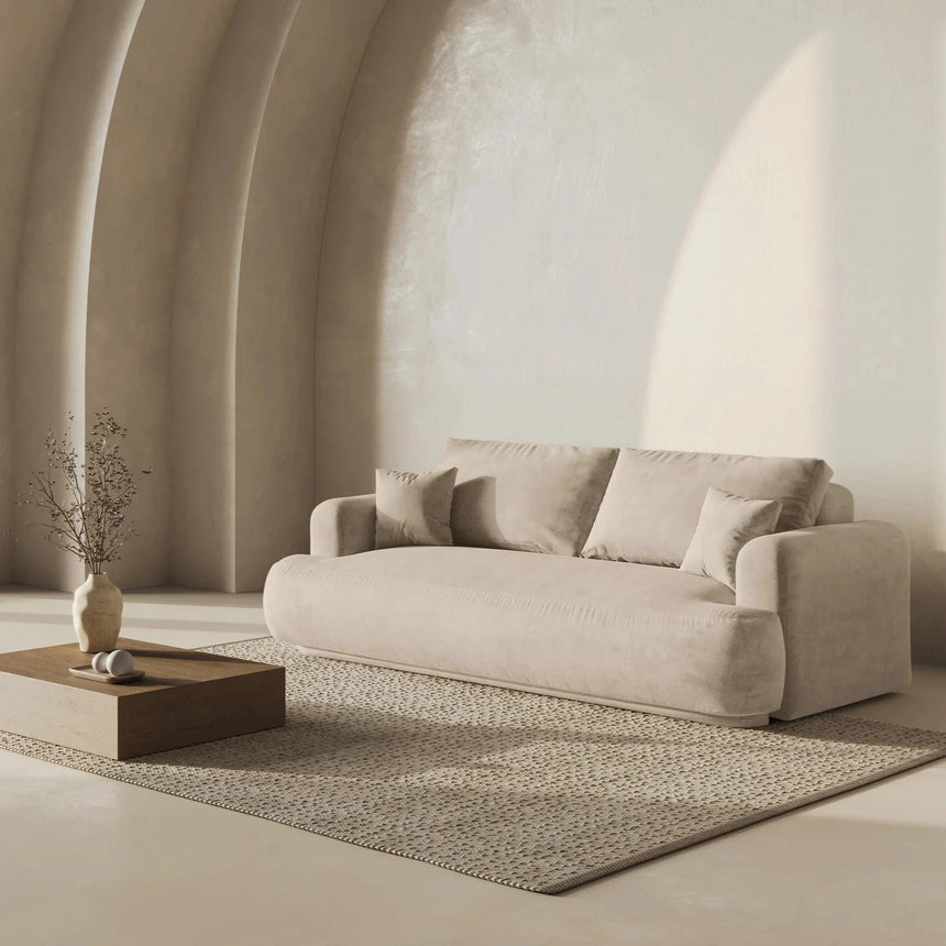 Ella 3 személyes bársony kanapé