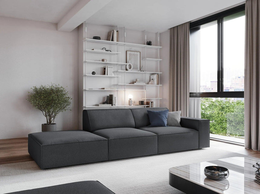 Jodie2 3 személyes balos szövet kanapé