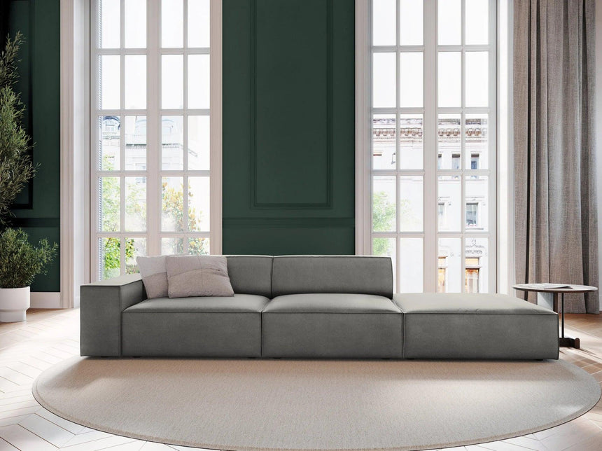 Jodie2 3 személyes jobbos bársony kanapé