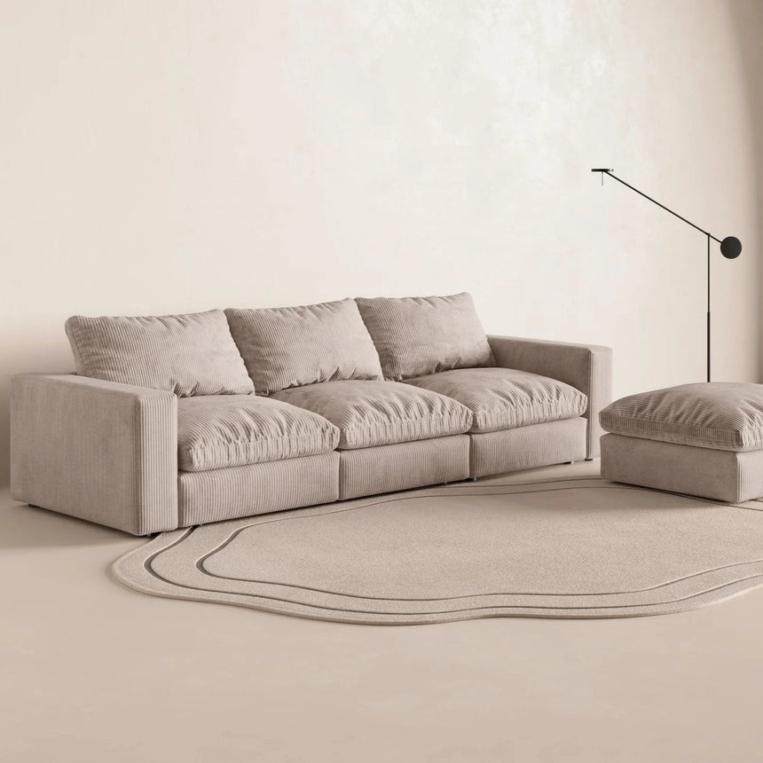 Lazy 5 személyes kordbársony kanapé