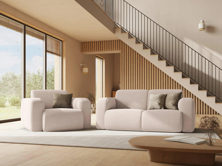 Molino chenille armchair