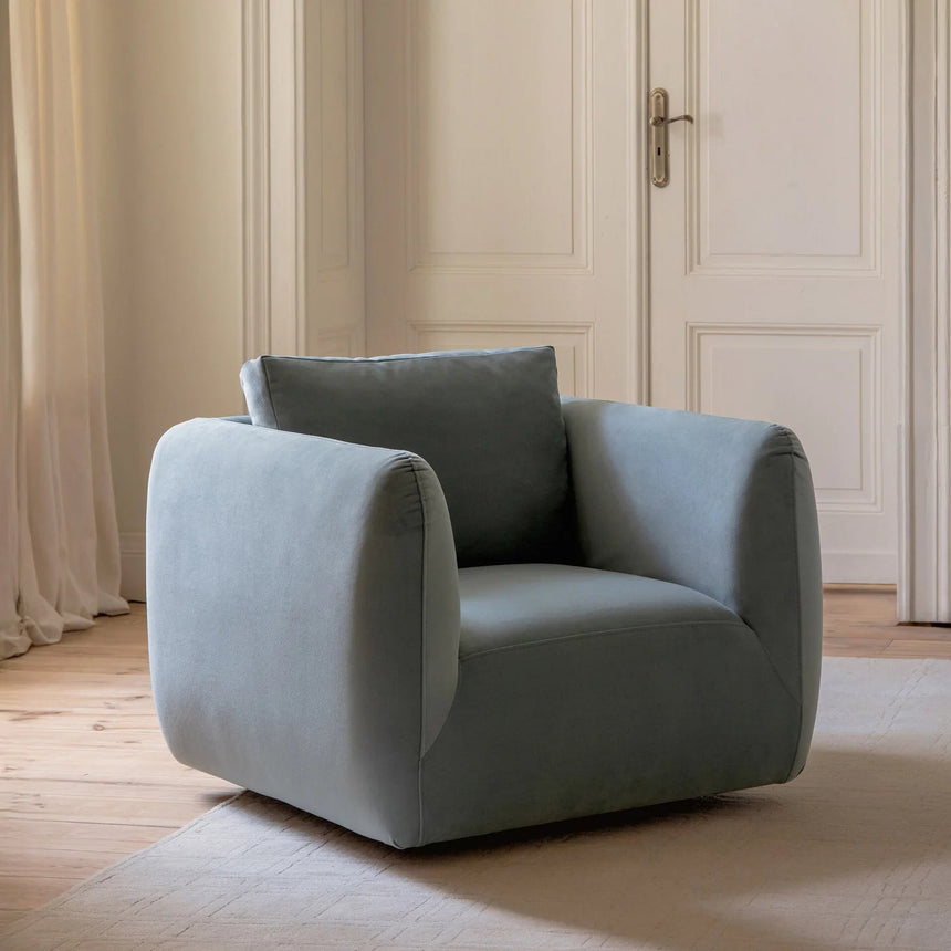 Iga bársony forgó fotel