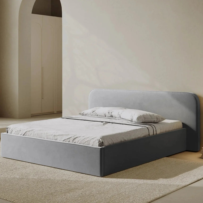 Elizabeth bársony franciaágy 200x200