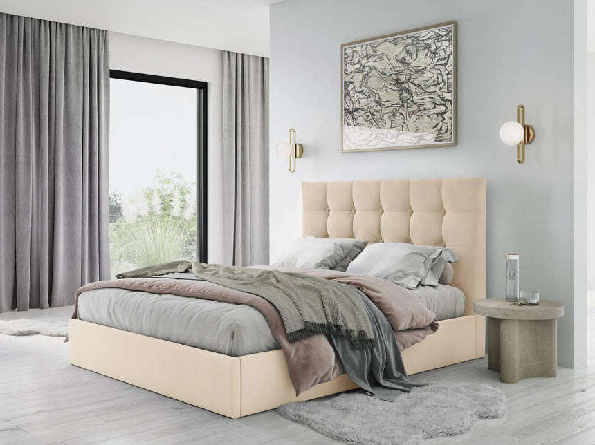 Phaedra velvet bed frame 160x200