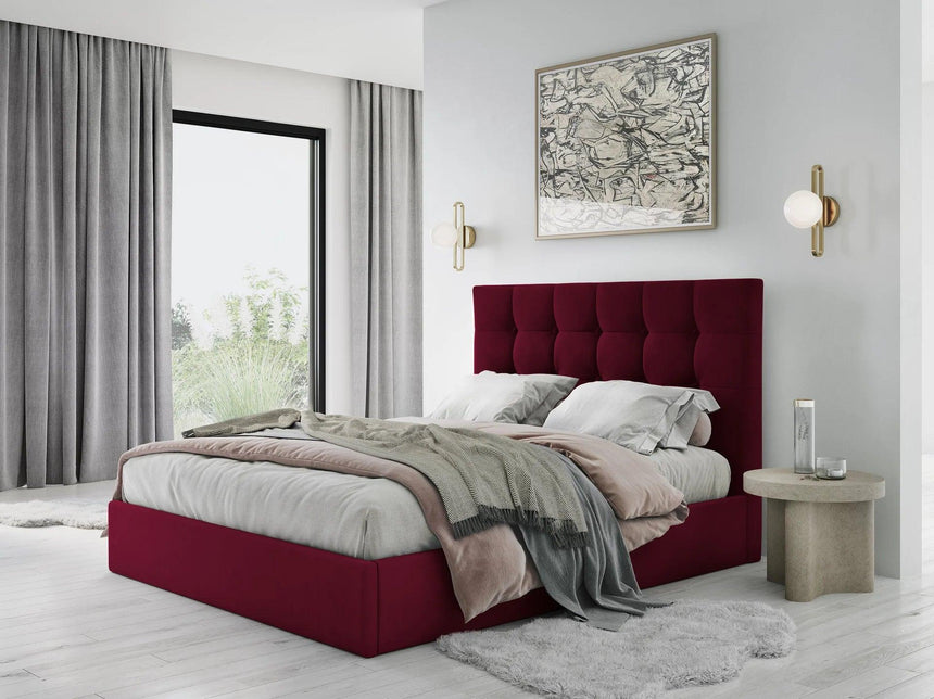 Phaedra velvet bed frame 160x200