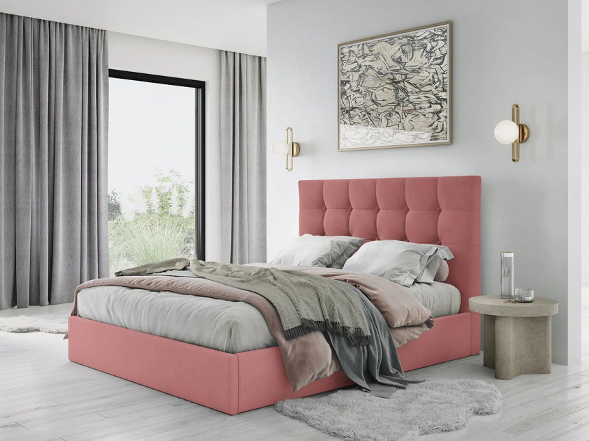 Phaedra velvet bed frame 160x200