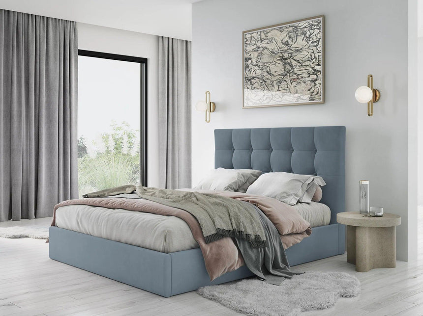 Phaedra velvet bed frame 160x200