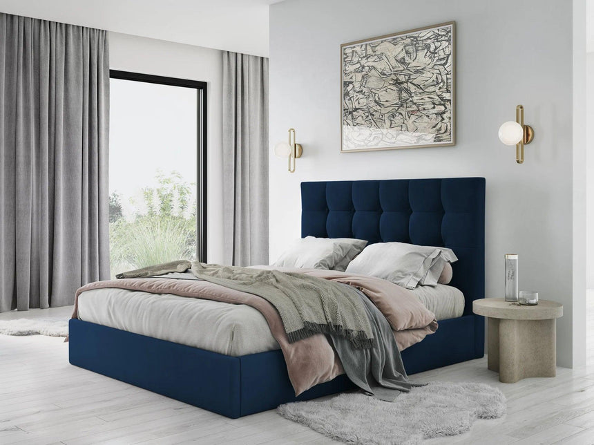Phaedra velvet bed frame 160x200
