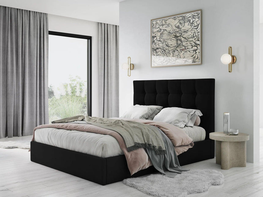 Phaedra velvet bed frame 160x200