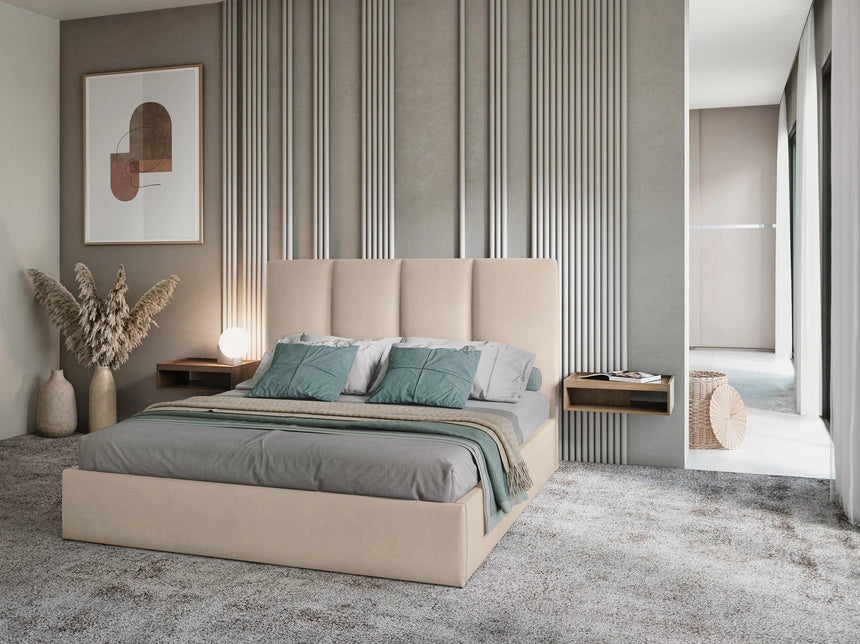 Pyla velvet bed frame 160x200