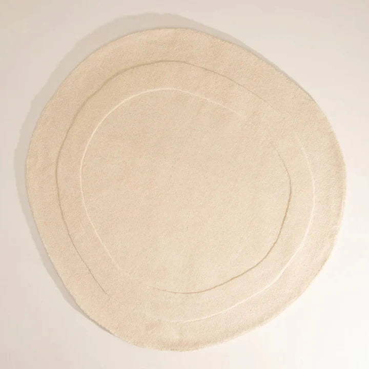 Cloria wool rug Ø150