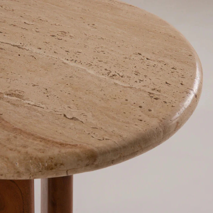 Cleo limestone coffee table