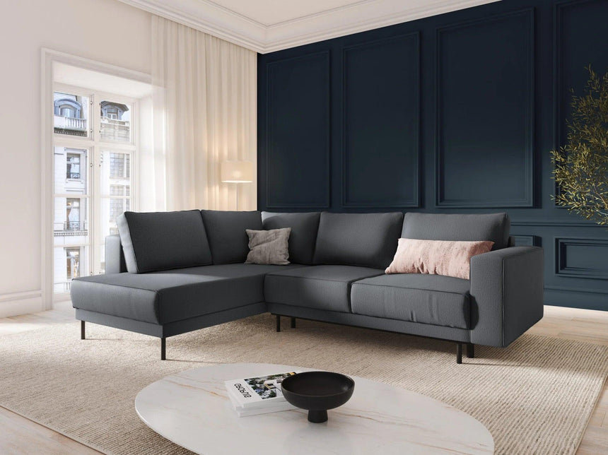 Caro balos szövet sarokkanapé