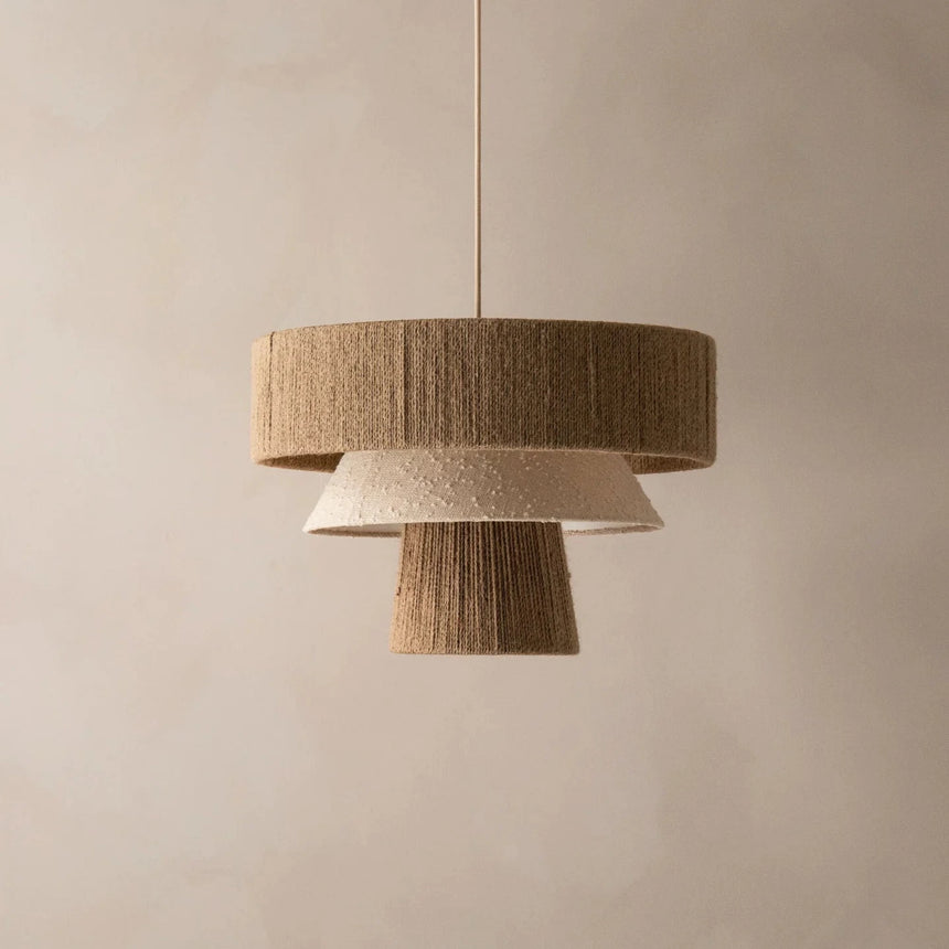 Desa fabric pendant lamp