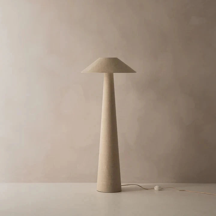 Dione vászon asztali lámpa Ø50