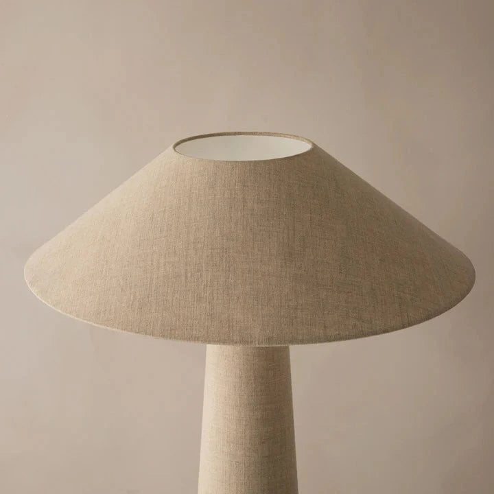 Dione vászon asztali lámpa Ø50
