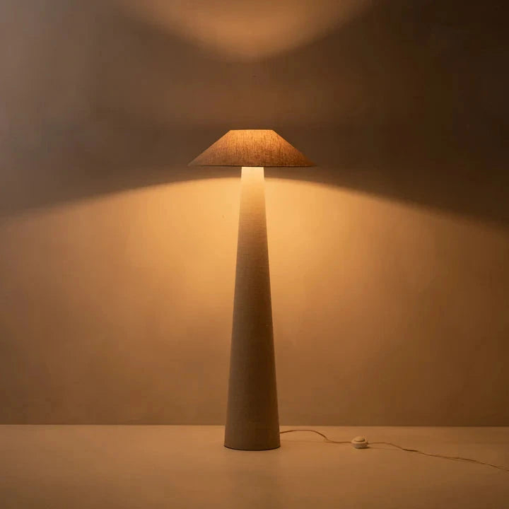 Dione vászon asztali lámpa Ø50