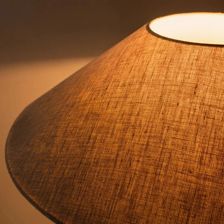 Dione vászon asztali lámpa Ø50