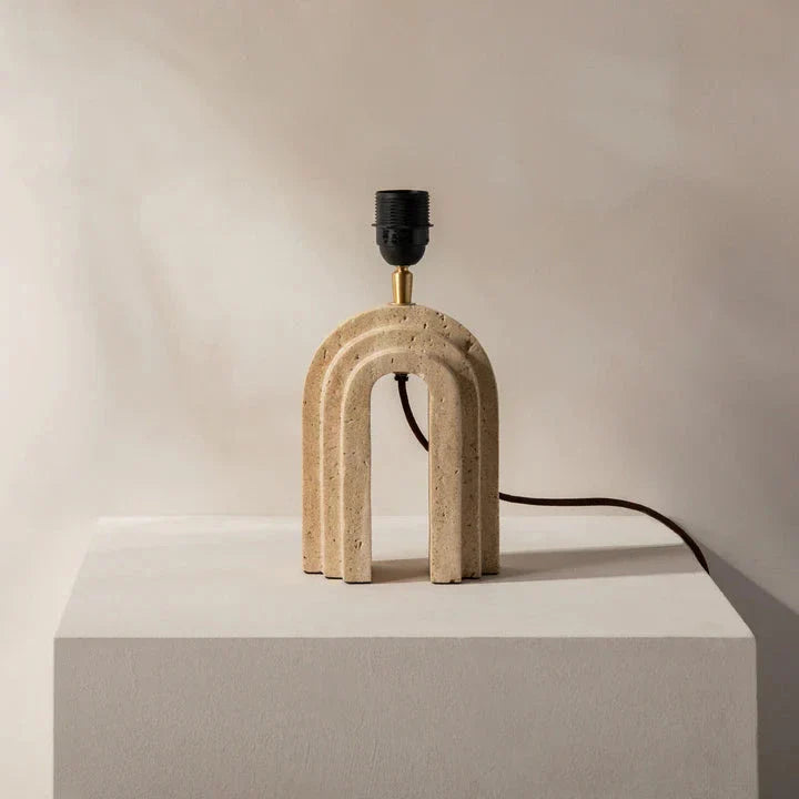 Doris mészkő asztali lámpa