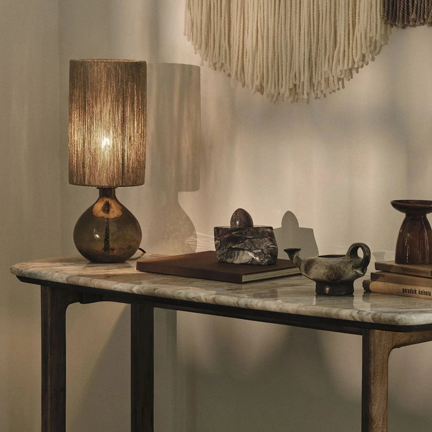 Aura fabric table lamp