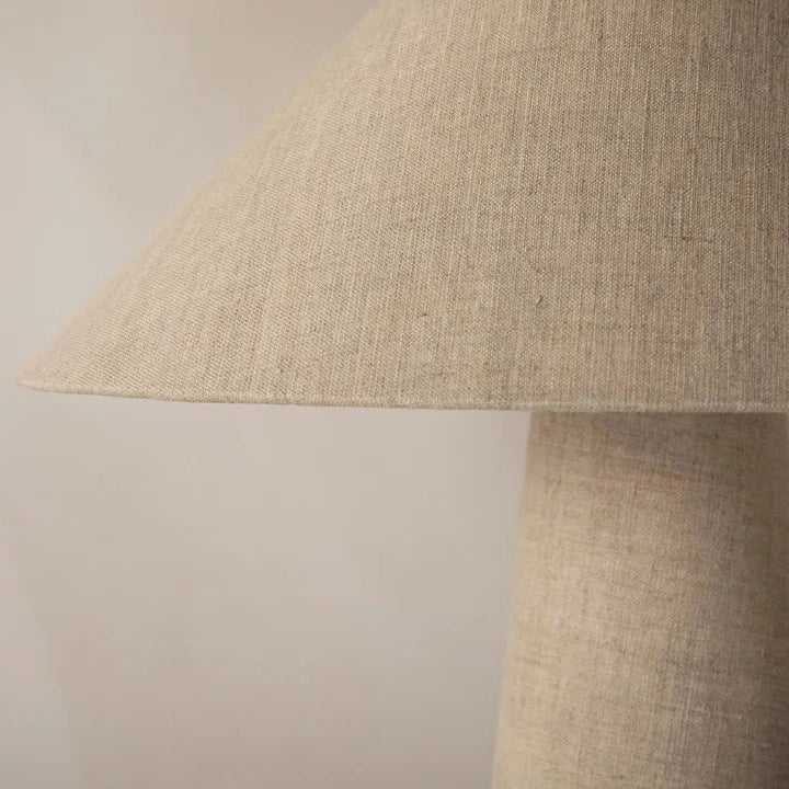 Dione canvas table lamp Ø38