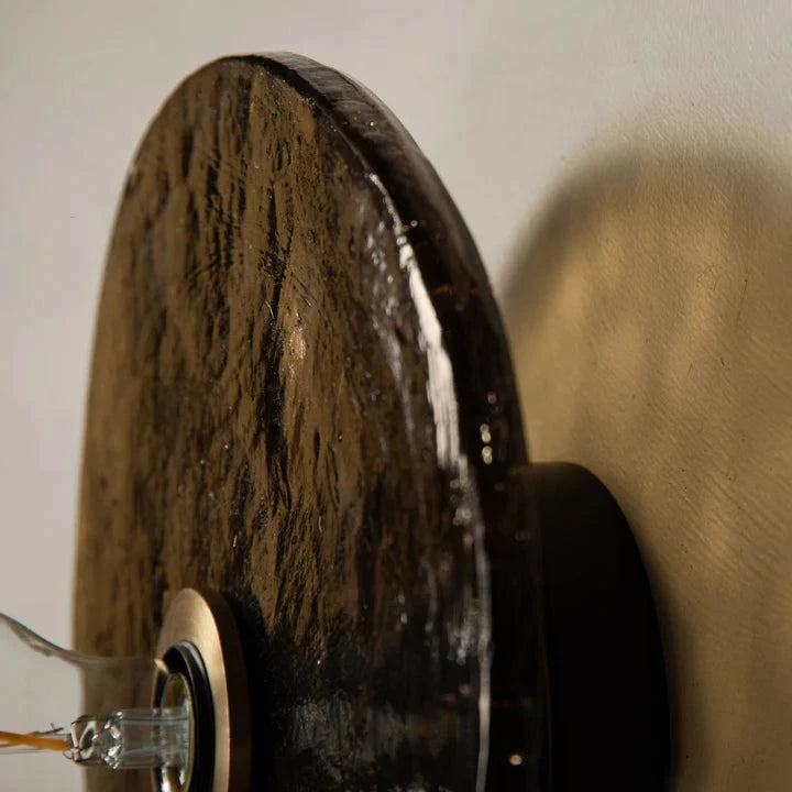 Aura glass wall lamp