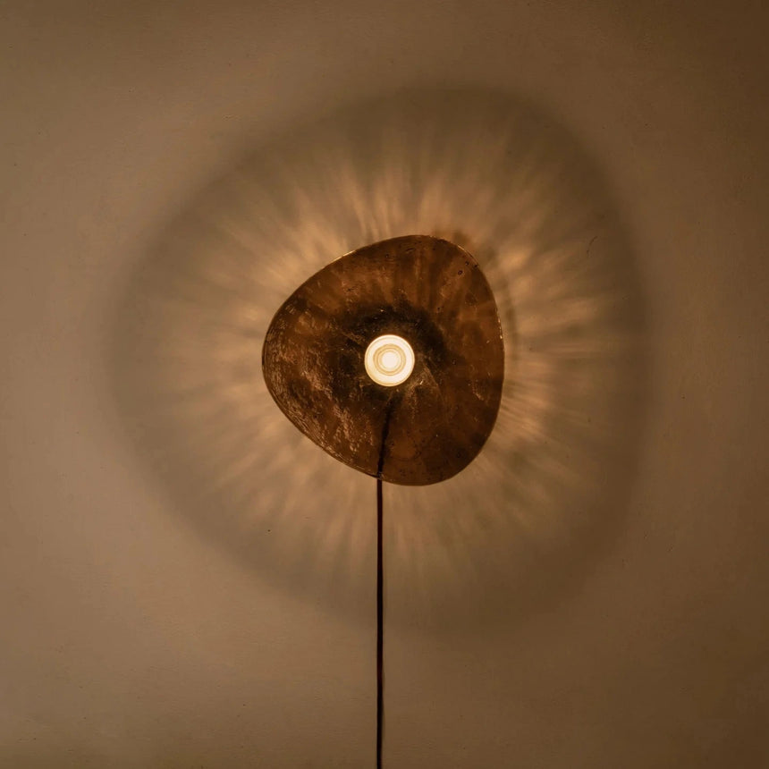 Aura glass wall lamp