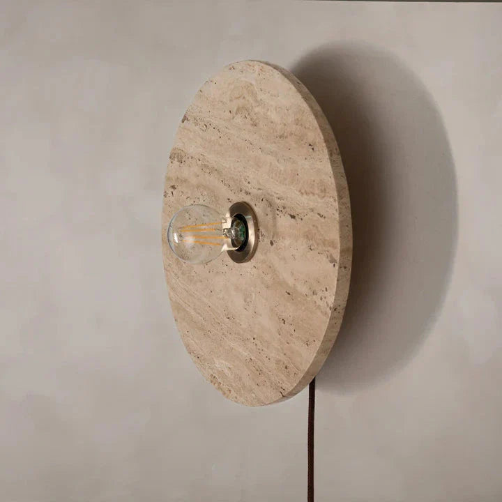 Doris mészkő falilámpa