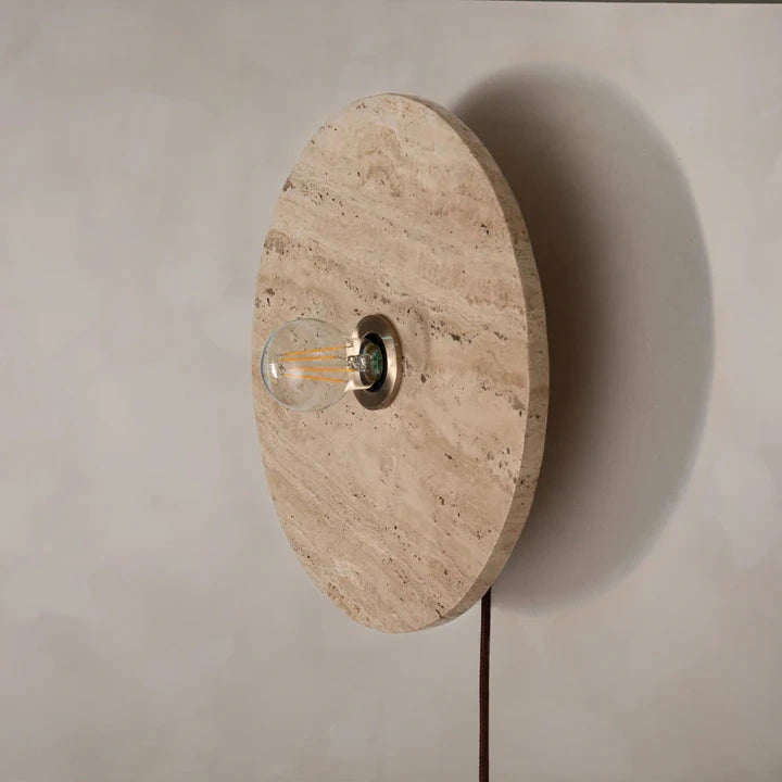 Doris mészkő falilámpa