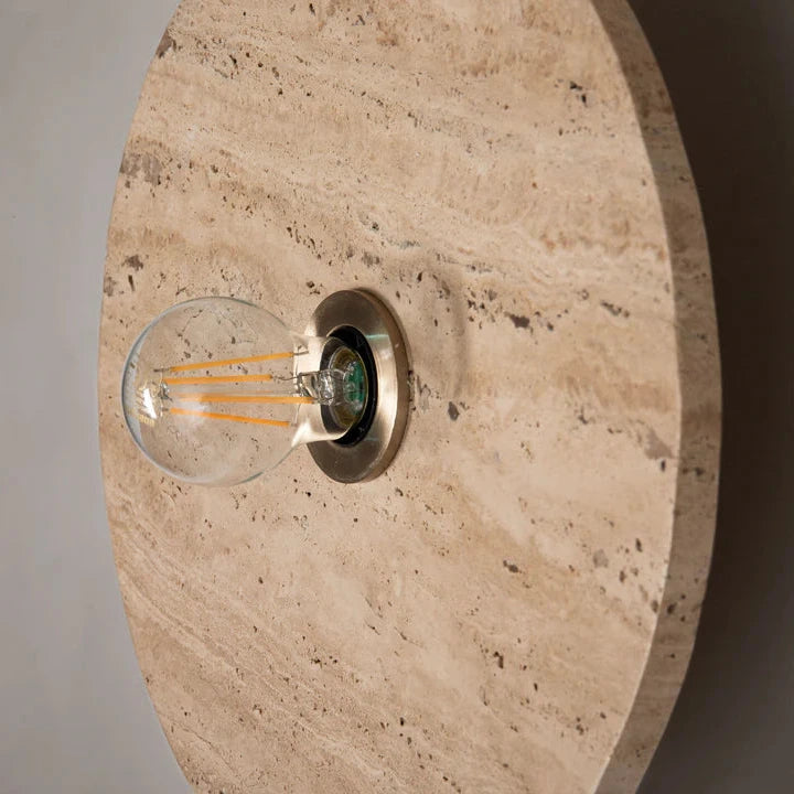 Doris mészkő falilámpa