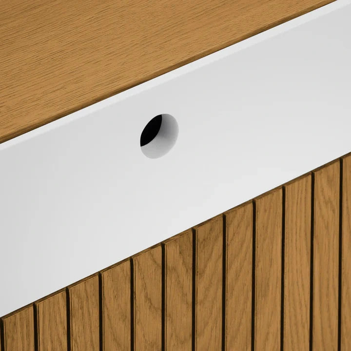 Noa wooden bedside table