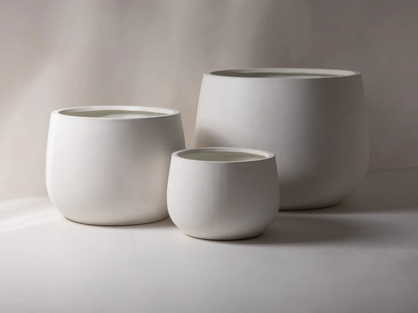 Iria beton virágtartó Ø74