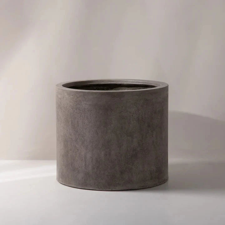 Halia beton virágtartó Ø48