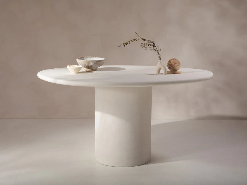 Daria concrete dining table
