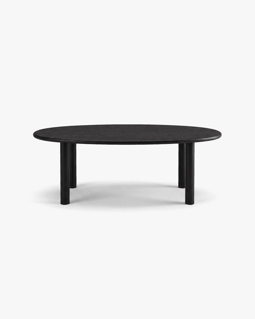 Izzie étkezőasztal, ovális, 180×100 cm