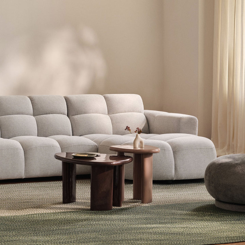Ruby 3-seater corduroy sofa