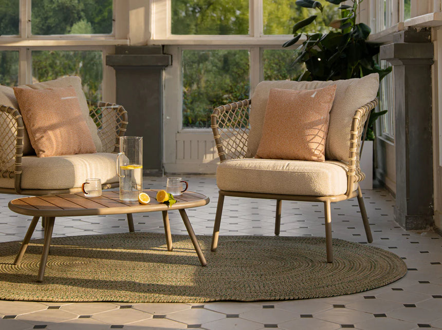 Ruby 3-seater corduroy sofa