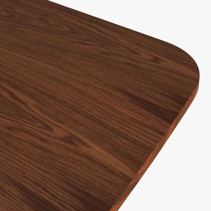 Mana extendable wooden dining table with natural legs