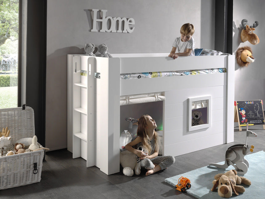 Noah wooden house children's bed, 90x200