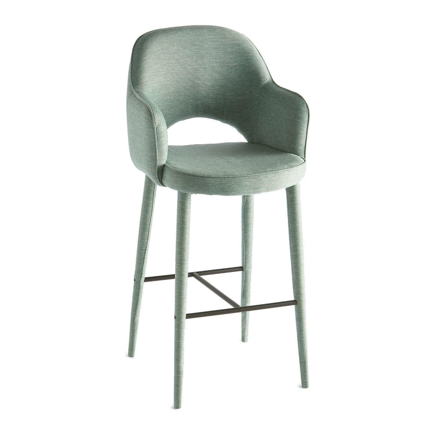 Cosy karfás szövet bárszék-4