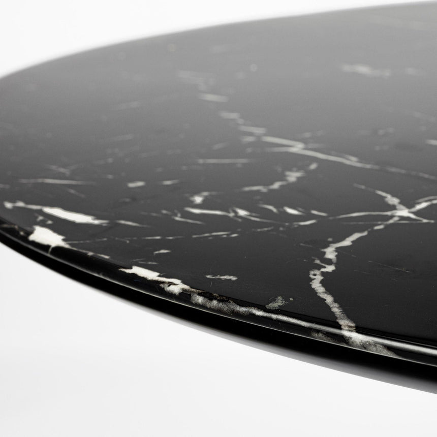 Maru márvány hatású étkezőasztal Ø110-11