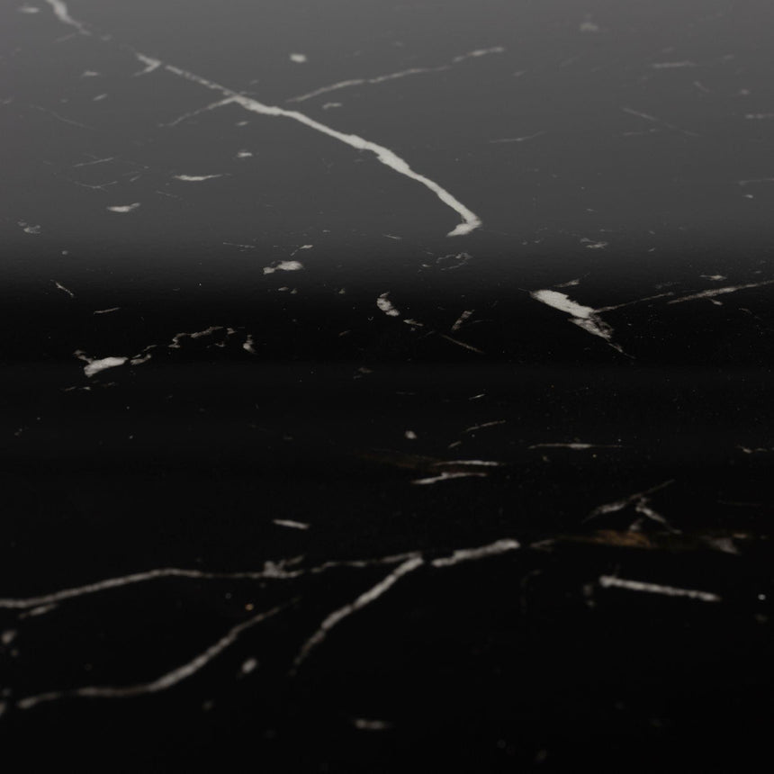 Maru márvány hatású étkezőasztal Ø110-12