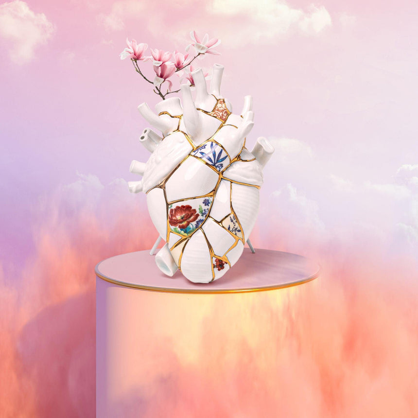 Love in Bloom kerámia váza-9